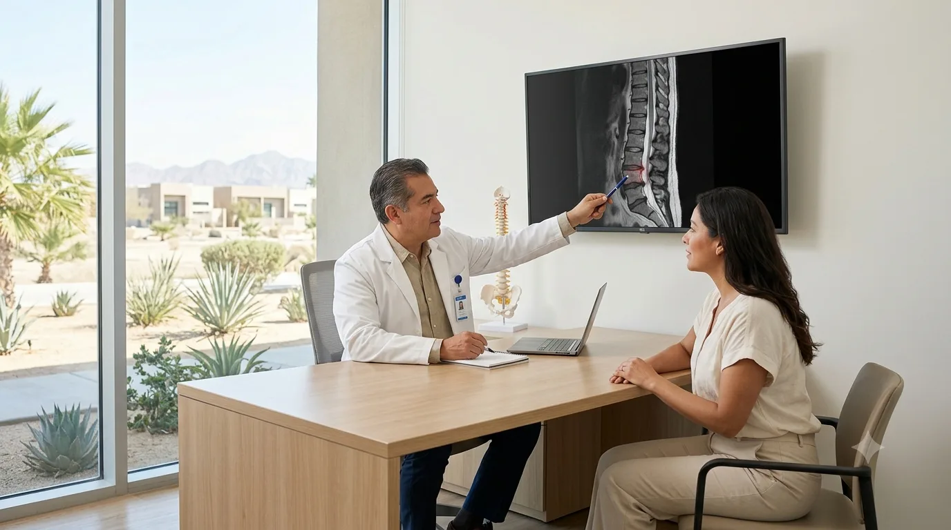 Cita de urgencia por tumor vertebral en Mexicali, Baja California