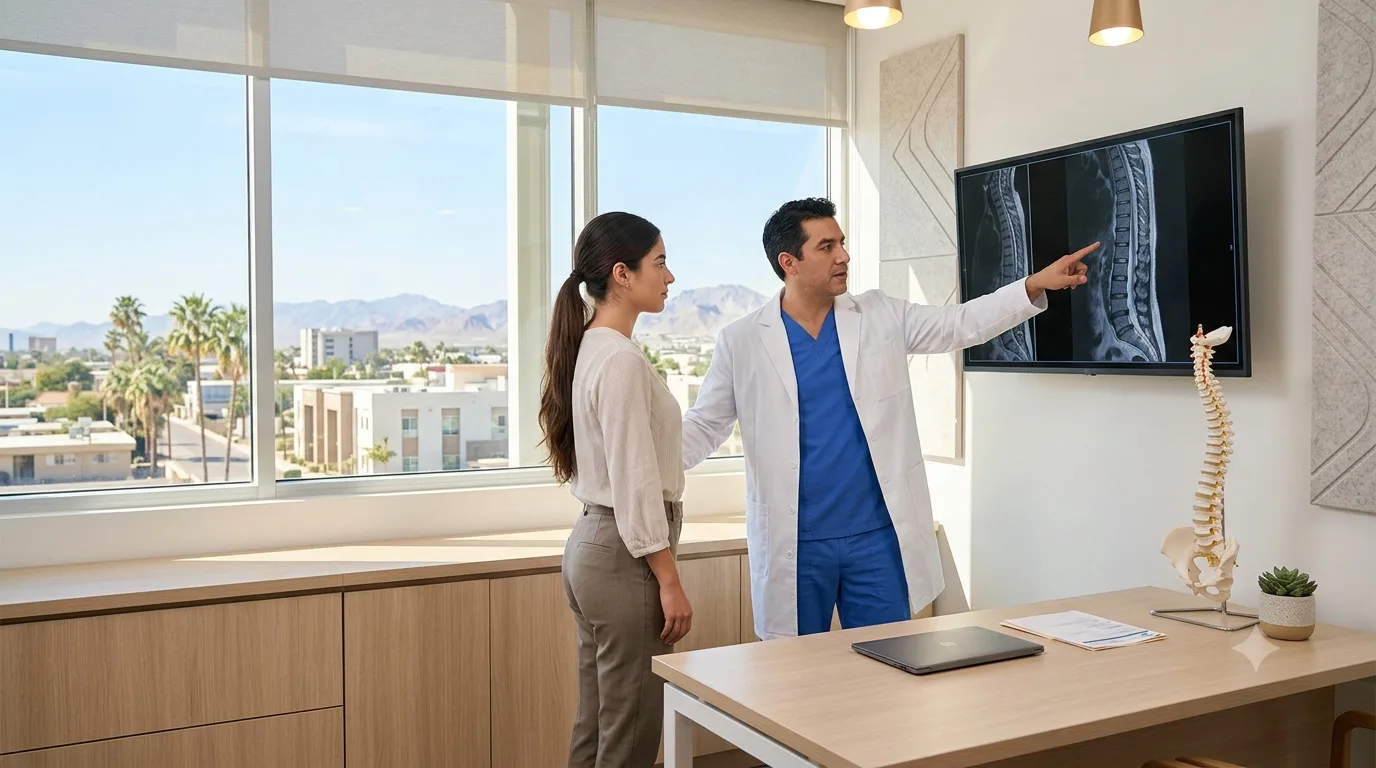 Espondilolistesis y diagnóstico avanzado de columna en Mexicali, Baja California