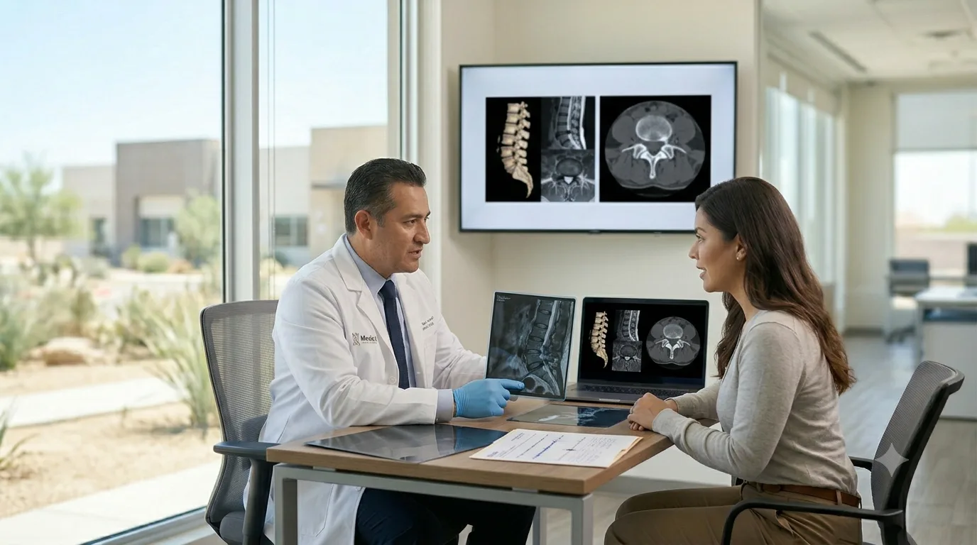 ¿Qué estudios necesito para valorar la columna vertebral en Mexicali, Baja California?